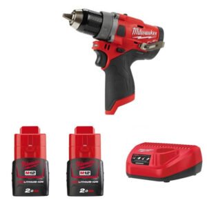 Akumuliatorinis gręžtuvas-suktuvas MILWAUKEE M12 FDD-202X