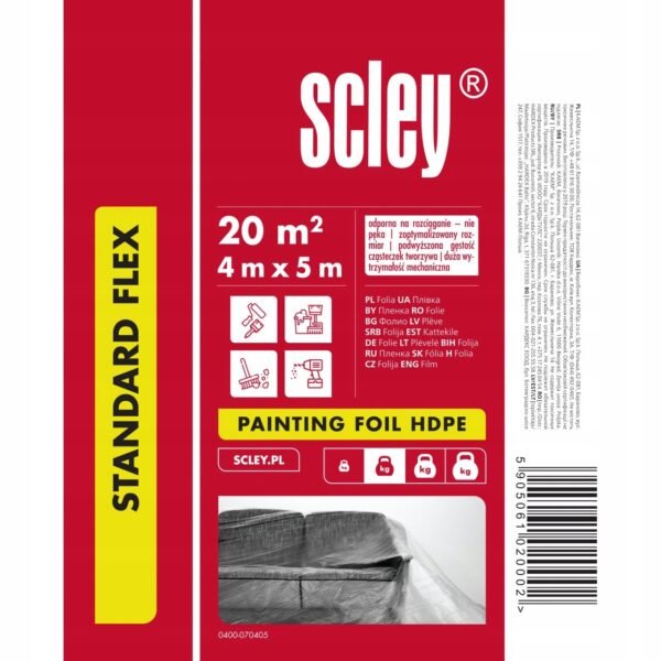 Plėvelė SCLEY Standard flex 4x5m