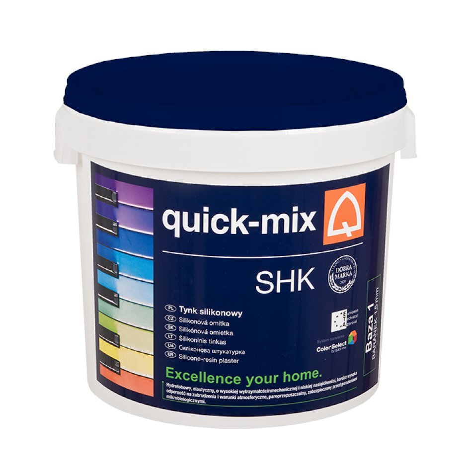 Dekoratyvinis silikoninis tinkas Quick-Mix SHK 25kg