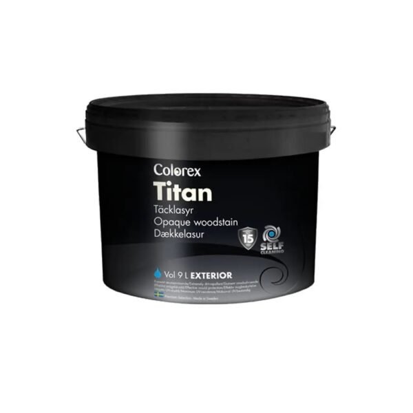 Medinių fasadų dažai Colorex Titan