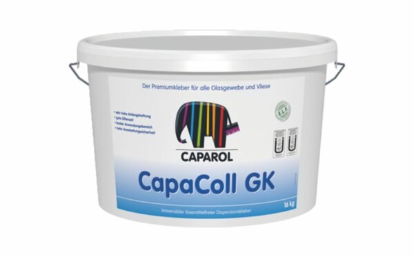 Stipriai klijuojantys dispersiniai klijai Capacoll GK 16kg